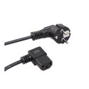 Power cable angled 3 pin plug 5M EU MCTV-804