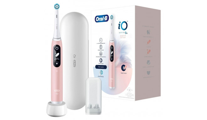 Oral-B iO Series 6 roosa sand hambahari