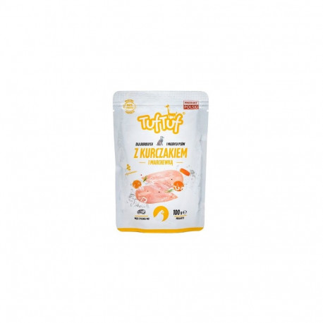 TUF TUF with chicken and carrot - wet dog food - 100g
