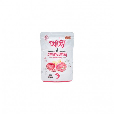TUF TUF sealihaga ja kartulitega märg koeratoit 300g