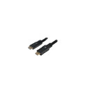 LogiLink CHA0020 HDMI cable 20 m HDMI Type A (Standard) Black