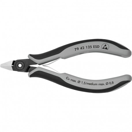 Precision side-cutting electronics pliers Knipex