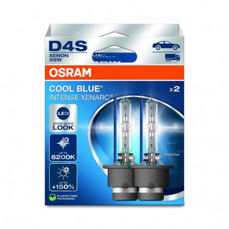 "Pirn (komplektis 2) D4S 42V 35W P32D-5 jahe sinine intensiivne NextGen 6200K"