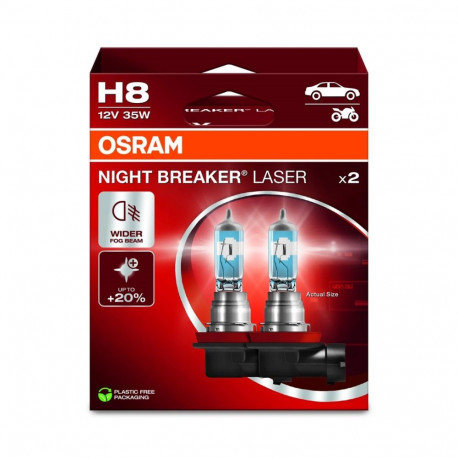 Bulb H8 12V 35W PGJ19-1 Night Breaker Laser