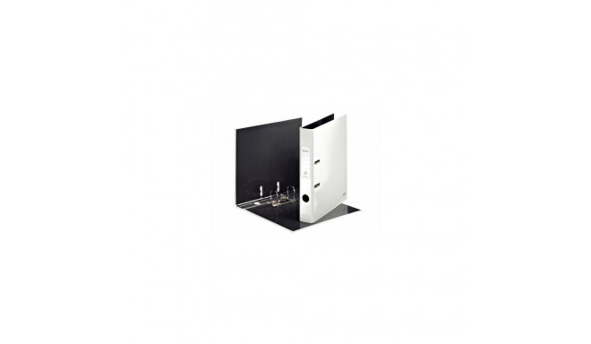 Leitz 180° WOW Lever Arch File - pearl white ring binder A4
