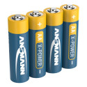 1x4 Ansmann leelispatarei Mignon AA LR 6 X-Power