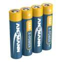 1x4 Ansmann leelispatarei Micro AAA LR 03 X-Power