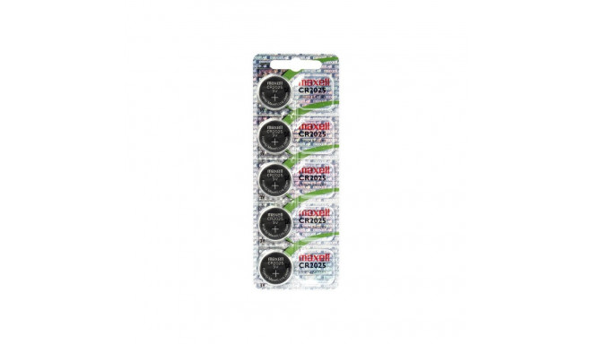 Maxell CR2025 HOLO batteries 5 pcs.