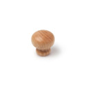 FURNITURE KNOB D30 7-259.90 LAQ BEECH