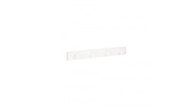 "hanger 4 konksu D4 5-C1688.01 valge"