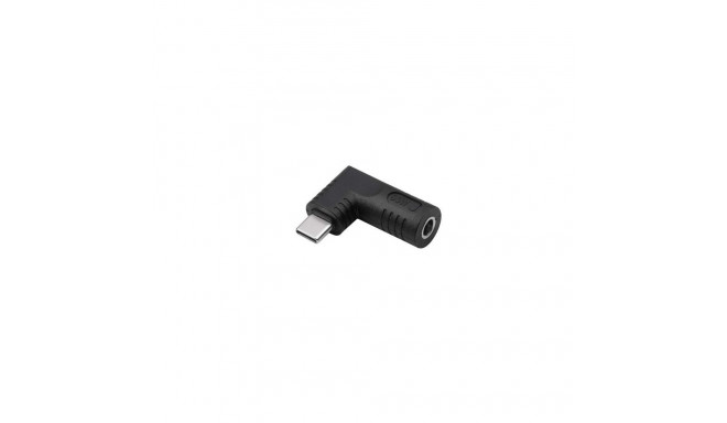 Akyga AK-ND-D10 cable gender changer USB type C 4.8 x 1.7 mm Black