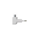 Akyga AK-AD-60 cable gender changer CEE 7/14 IEC C7 White