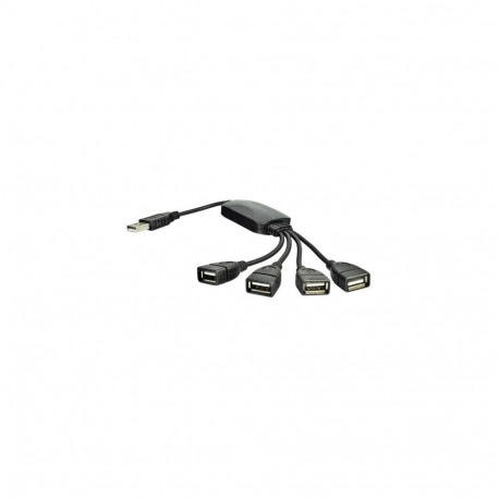 Akyga AK-AD-13 interface hub USB 2.0 Black