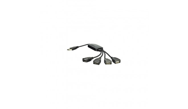 Akyga AK-AD-13 interface hub USB 2.0 Black
