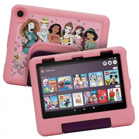 Amazon Fire HD 8 Kids 32GB (2024), roosa/disney princess