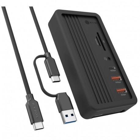 ICY BOX 10w1 | M.2 NVMe SSD | HDMI 4K 60Hz | PD 3.0