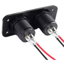 PLS37B GNIAZDO ZAPAL. 2XUSB