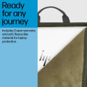 HP Modular 15.6 Sleeve/Top Load with Handles/shoulder strap included, Water Resistant - Dark Olive G