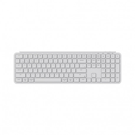 Keychron B6 Pro Ultraslim - US Layout - Low Profile Scissor Ivory White Wireless Keyboard