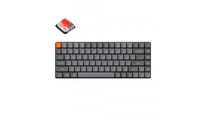 Keychron K3 Max RGB - US Layout - Hot-Swappable Low Profile Gateron Red Wireless Keyboard