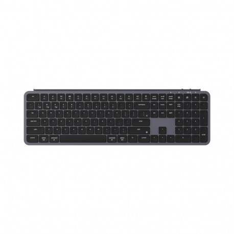 Keychron B6 Pro Ultraslim - US Layout - Low Profile Scissor Space Grey Wireless Keyboard