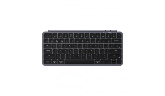 Keychron B1 Pro Ultraslim - US Layout - Low Profile Scissor Space Grey Wireless Keyboard