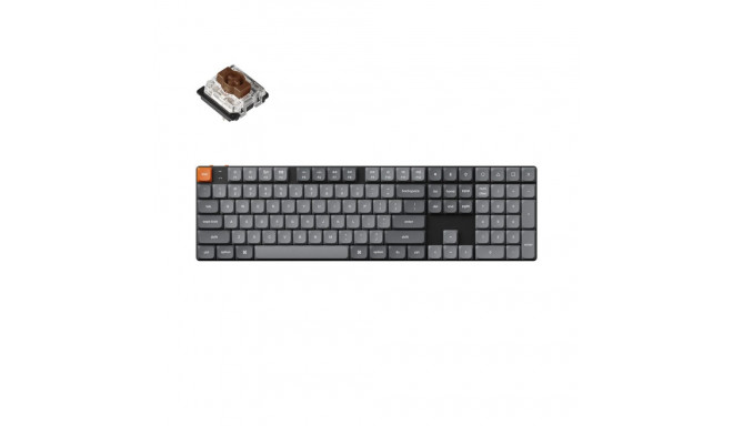 Keychron K5 Max RGB - US Layout - Hot-Swappable Low Profile Gateron Brown Wireless Keyboard