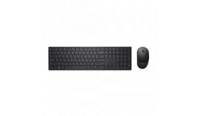 Dell Pro Wireless Keyboard and Mouse - KM5221W - US International (QWERTY) - Black (RTL BOX)