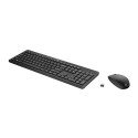 HP 235 Wireless Mouse Keyboard Combo - Black - US/RUS