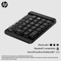 HP 435 Programmable Wireless Bluetooth Keypad w/Swappable Keycaps - Black