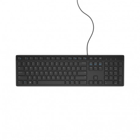 Dell Multimedia Keyboard-KB216 - US International (QWERTY) - Black (RTL BOX)