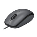 LOGITECH M100 Mouse Grey USB - EMEA