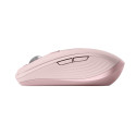  Logitech MX Anywhere 3S Mouse - RF Wireless + Bluetooth, Laser, 8000 DPI, Rose