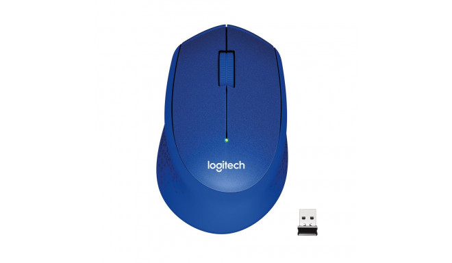 LOGITECH M330 Silent Plus Blue - 2.4GHZ - EMEA