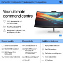 HP 740pm Series 7 Pro 5K Curved Conferencing Monitor - 39.7" 5120x2160 WUHD 300-nit 60Hz AG, Curved,