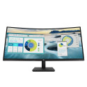 HP P34hc G4 Curved Charging Monitor - 34" 3440x1440 WQHD 250-nit 100Hz AG, Curved, VA, USB-C(65W)/HD