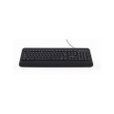 Gembird KB-UML-03 Slim multimedia keyboard with RGB backlight black US layout