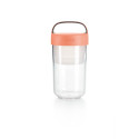Lekue Box To Go 600 ml - Coral Lekue Box To Go 600 ml - Coral