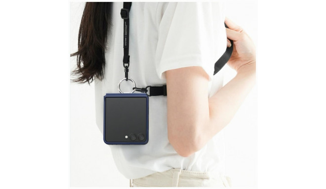 Case Araree Aero Flex R East-Grip Ring for Samsung Galaxy Z Flip7 cream