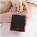 Araree Aero Flex R East-Grip Ring Samsung Galaxy Z Flip7 jaoks roosa