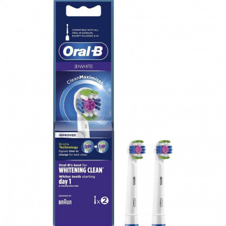 Oral-B brush head for CleanMaximiser EB18-2 electric toothbrush 2 pcs.