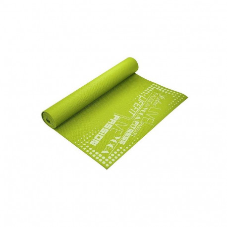 GYM MAT LIFEFITSLIMFIT 173X61X0.4CMGREEN