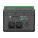 APC OffGrid Portable Power Station 330, 230V, 332Wh Lithium-ion, LCD, 2 CEE 7/3 Schuko outlets, Sine