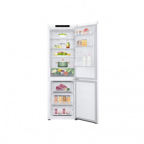 LG külmik GBV21L0ESW energiatõhususklass E vabaltseisev kombi kõrgus 186 cm No Frost süsteem külmiku