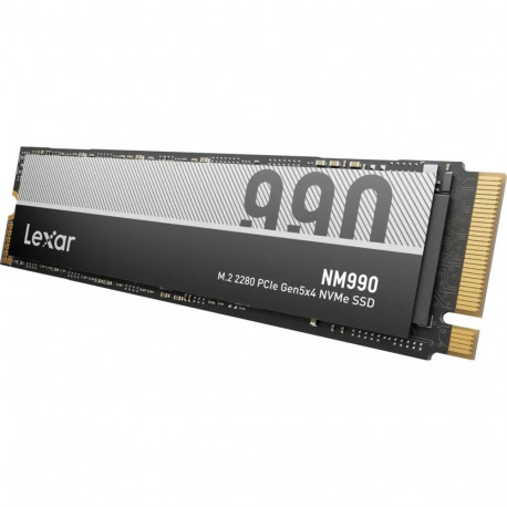 Lexar SSD | NM990 | 4000 GB | SSD form factor M.2 2280 | Solid-state drive interface PCIe Gen 5x4 | 