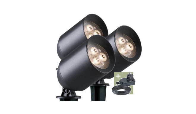 Ludeco Paulmann Lamp STIG PL3023, LED, IP44, Black | 1.5 W
