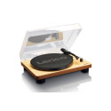 Lenco LS-10 record player with speakers wood