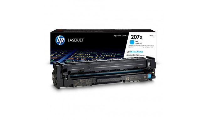 HP 207X HC tooneri kassett tsüaan W2211X