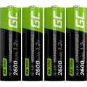 Green Cell AA / R6 2600mAh aku 4 tk