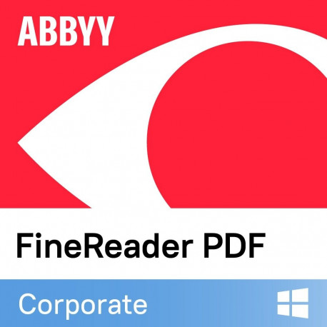 FineReader PDF Corporate mahu litsents (kasutaja kohta) 1 aasta 5–25 kasutajat